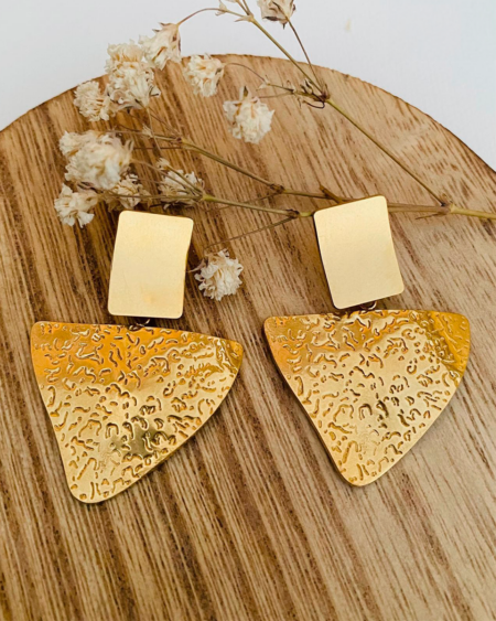 Pendientes dorados