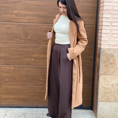Abrigo Camel