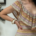 vestido crochet