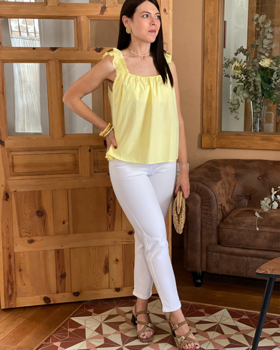 Top amarillo
