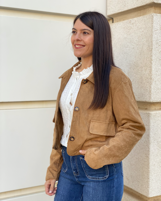 Chaqueta ante