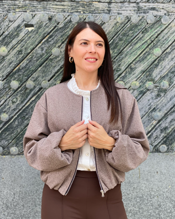 Chaqueta Bomber