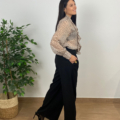 Pantalón palazzo negro