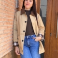 Chaqueta camel