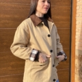 Chaqueta pana kaki