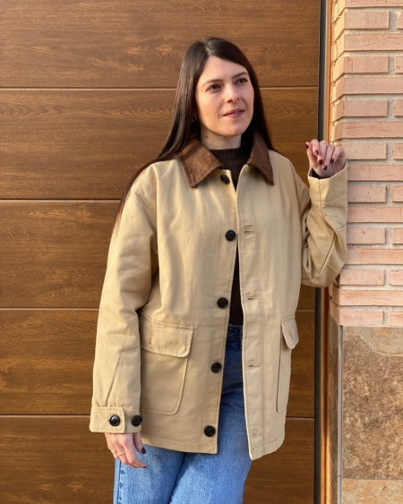 Chaqueta camel