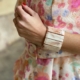 Pulsera Beige