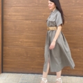 Vestido Camisero Verde