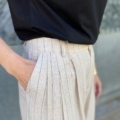 Pantalón Lino Beige