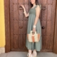 Vestido Midi Kaki