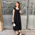 Vestido Midi Negro