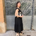 Vestido Midi Negro