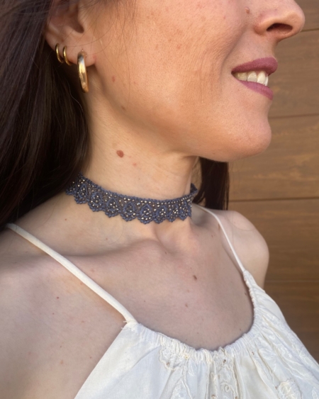 Choker Azul