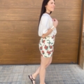 Shorts Denim Floral