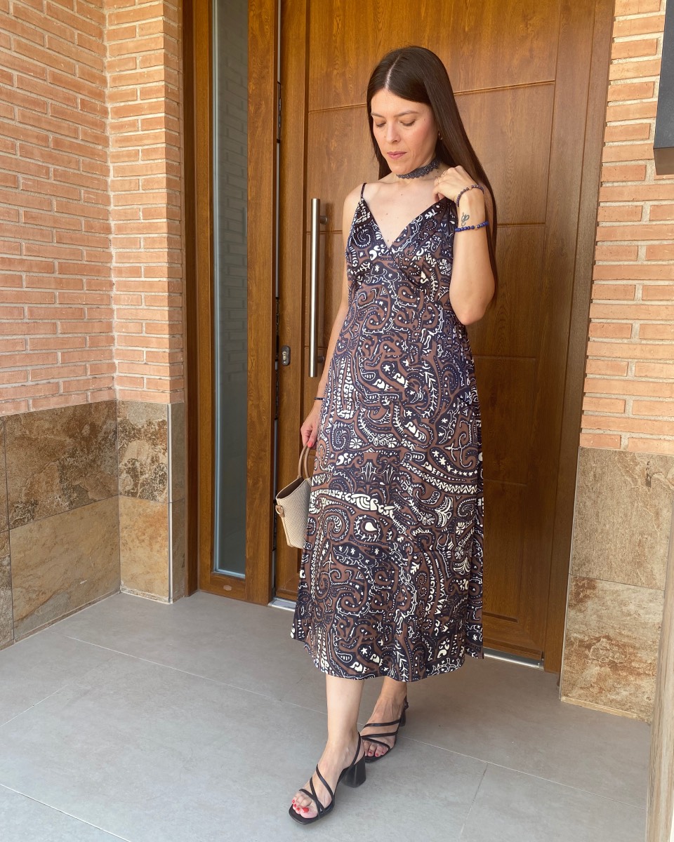 Vestido Paisley