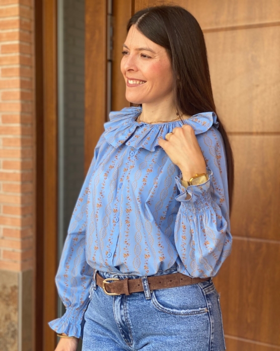 Camisa Azul