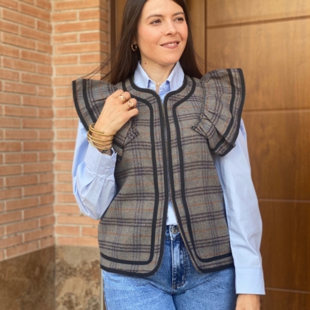 Chaleco Cuadros