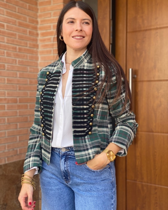 Chaqueta Cuadros