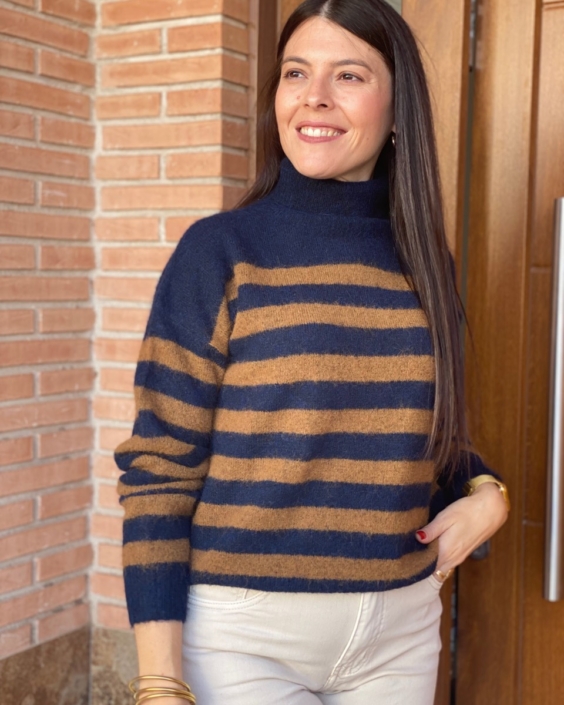 Jersey Rayas Marino