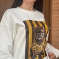 Sudadera Bulldog Mostaza
